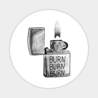 Zach Bryan - Burn Burn Burn Magnet